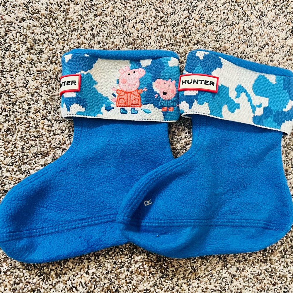 Peppa Pig Hunter Rain boot sock liners